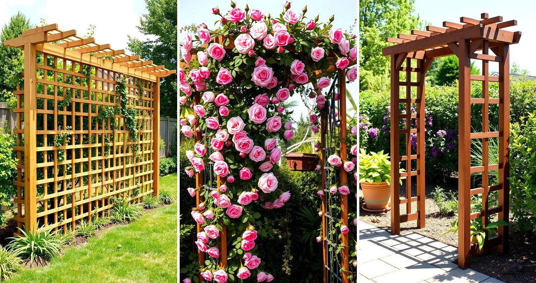 24 Trellis Ideas to Elevate Your Garden Landscaping