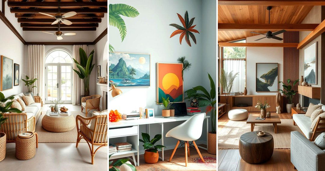 24 Tropical Living Room Ideas for Relaxed Island Vibes