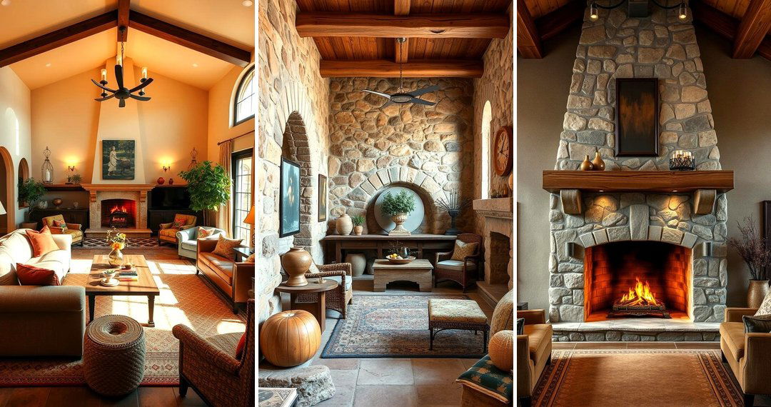 24 Tuscan Living Room Ideas with Warm Earthy Tones