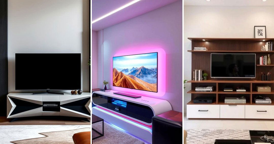 24 TV Stand Ideas for Stylish Living Room Spaces