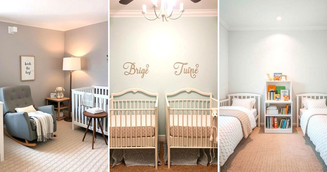 24 Twin Nursery Ideas for a Charming Kids' Room