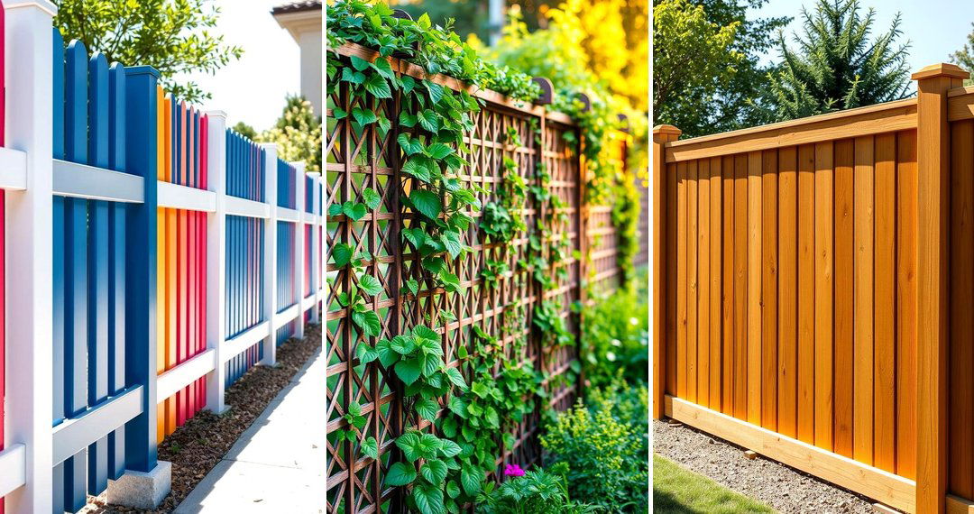 24 Types of Fences for Privacy & Curb Appeal