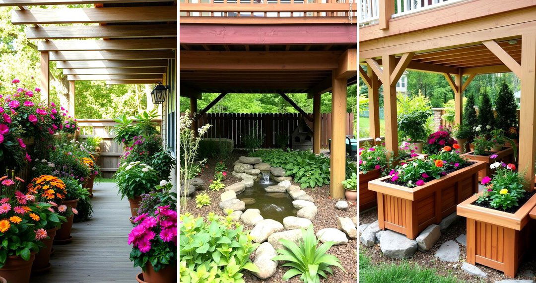 24 Functional Under Deck Landscaping Ideas for Outdoor Use