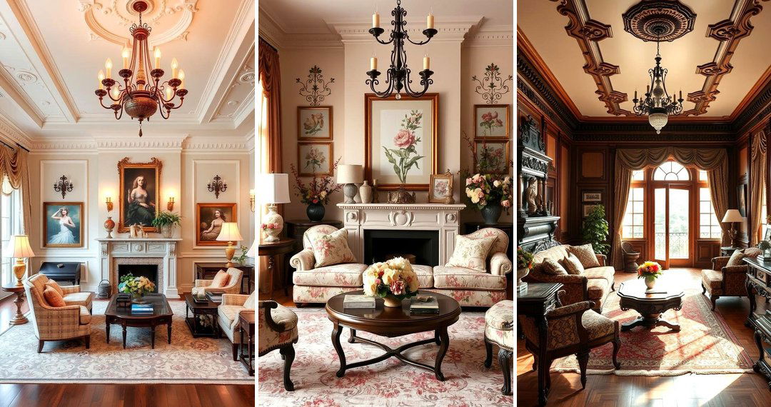 24 Victorian Living Room Ideas for Opulent Home Decor