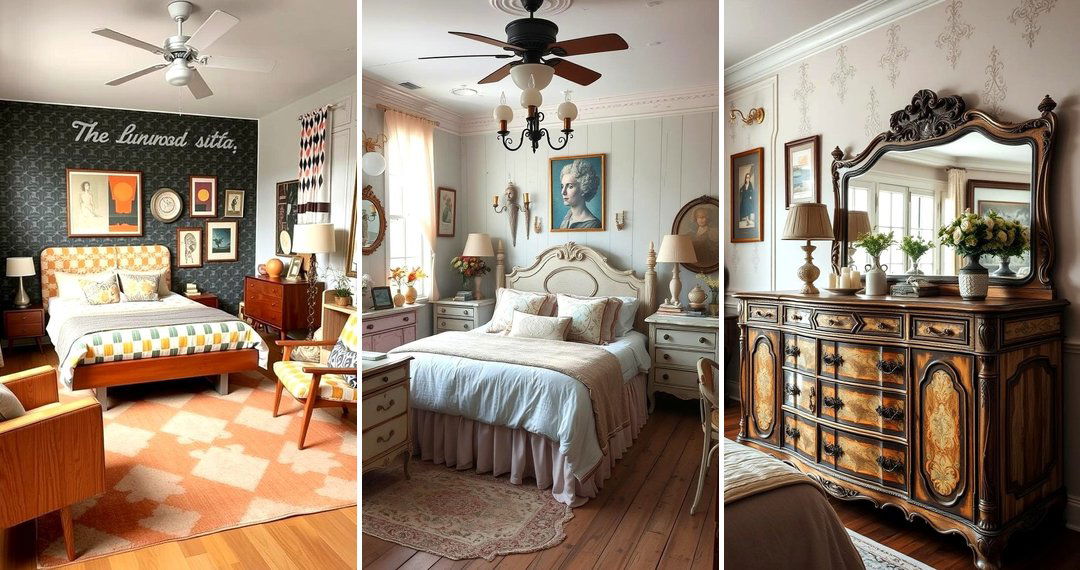 24 Vintage Bedroom Ideas for a Nostalgic, Cozy Ambiance