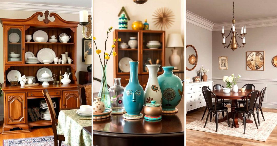 24 Charming Vintage Dining Room Ideas for Classic Elegance