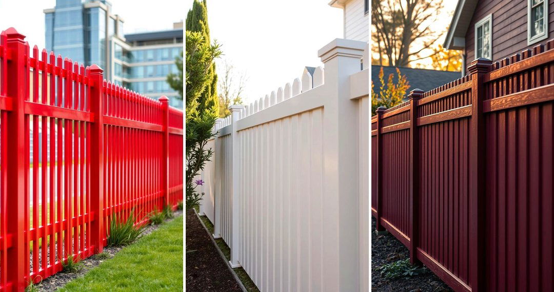 24 Vinyl Fence Color Ideas to Elevate Outdoor Spaces