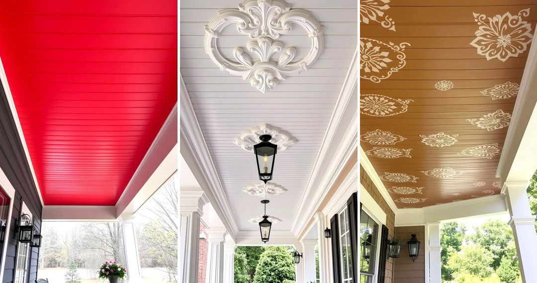 24 Vinyl Porch Ceiling Ideas for Durability & Style