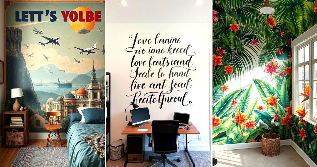 24 Captivating Wall Mural Ideas for Bold Interior Statements