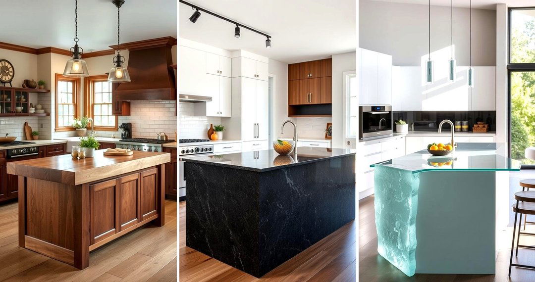 24 Sleek Waterfall Kitchen Island Ideas for Modern Homes