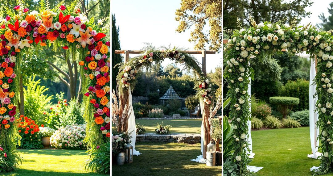 24 Wedding Arch Ideas for Stunning Ceremony Backdrops