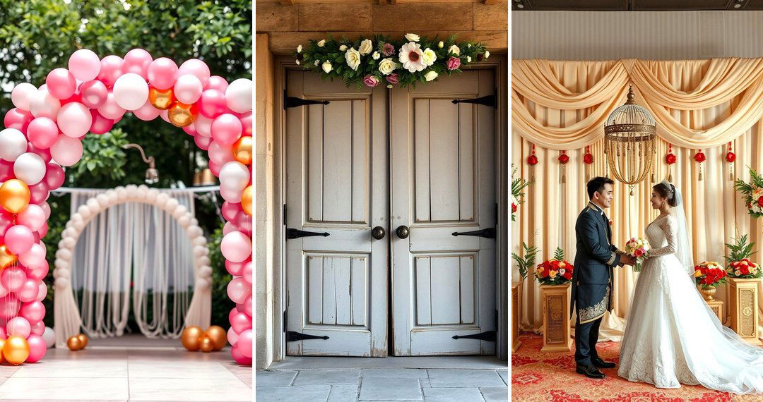 24 Wedding Backdrop Ideas: Beautiful Ceremony Designs