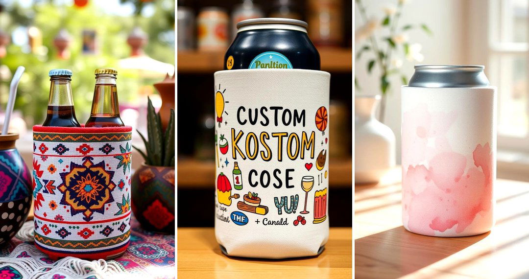 24 Fun Wedding Koozie Ideas for Personalized Party Favors