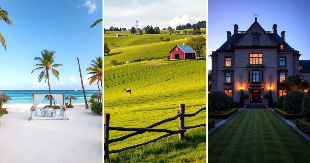 24 Wedding Venue Ideas for Unforgettable Celebrations