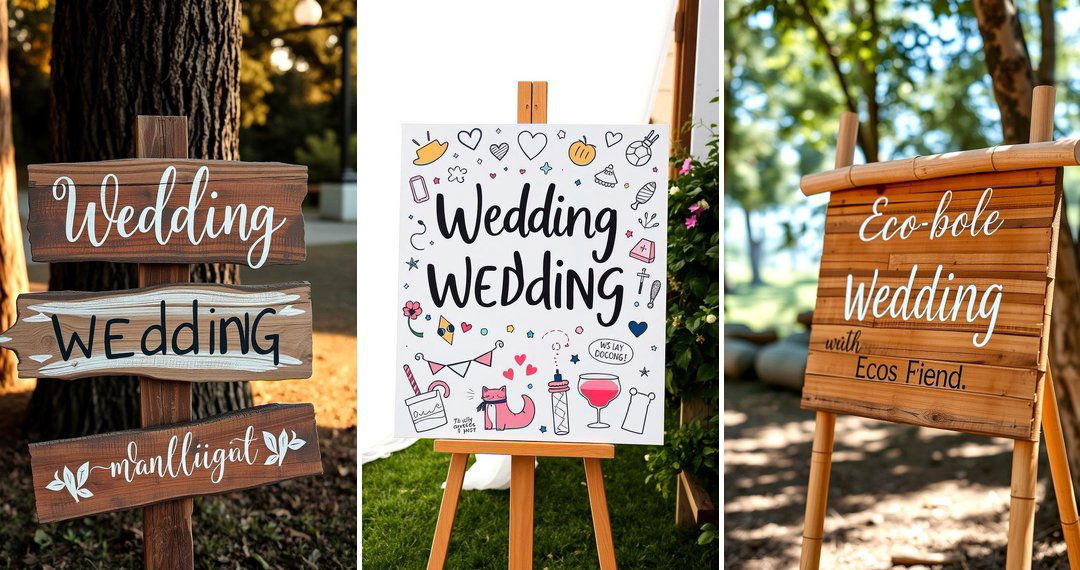 24 Wedding Welcome Sign Ideas to Greet Guests in Style