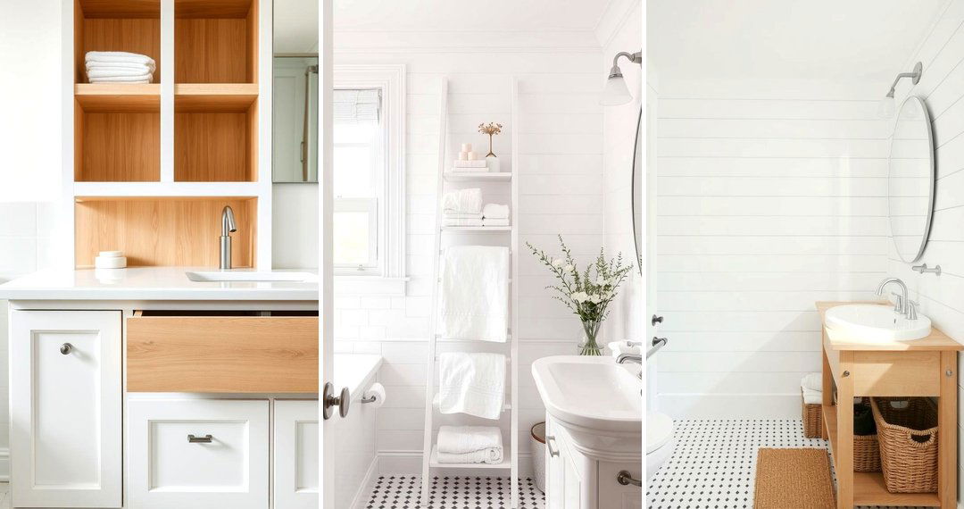 24 Elegant White Bathroom Ideas for a Spa-Like Retreat