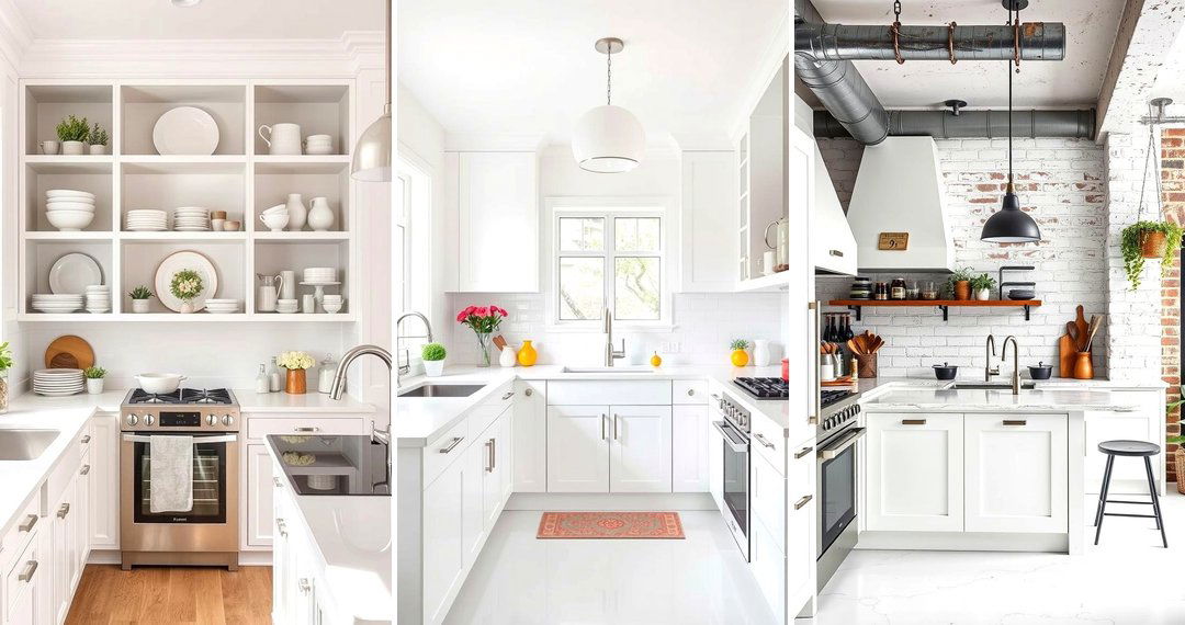 24 Stunning White Kitchen Ideas for Modern Homes