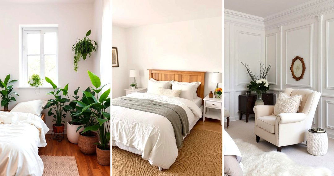 24 White and Cream Bedroom Ideas for Serene Sleep Spaces