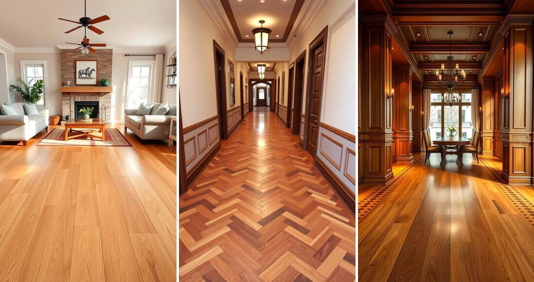 24 Wood Floor Design Ideas to Enhance Your Home's Character
