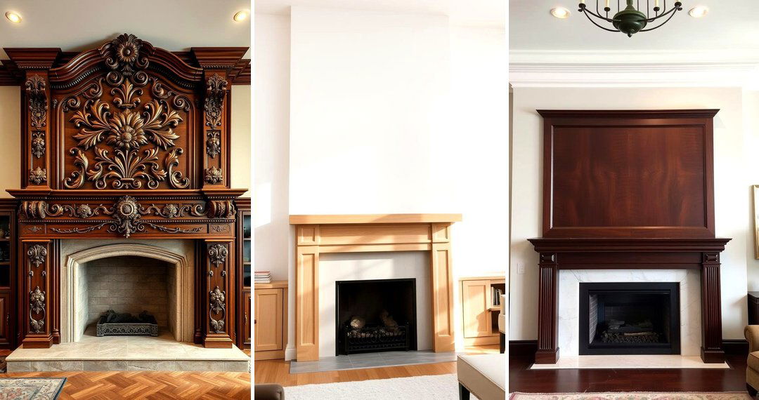 24 Wood Mantel Ideas to Frame Your Fireplace Perfectly
