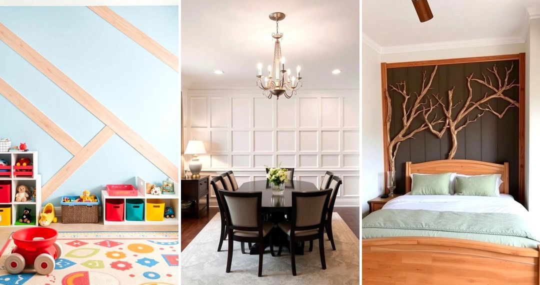 24 Wood Trim Accent Wall Ideas to Transform Your Room