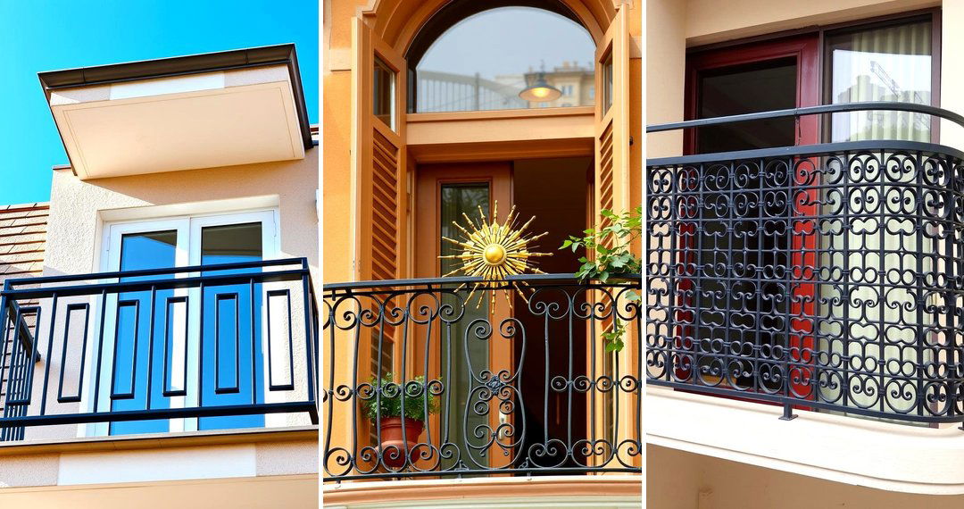 Wrought Iron Balcony Railing Designs: 24 Elegant Ideas
