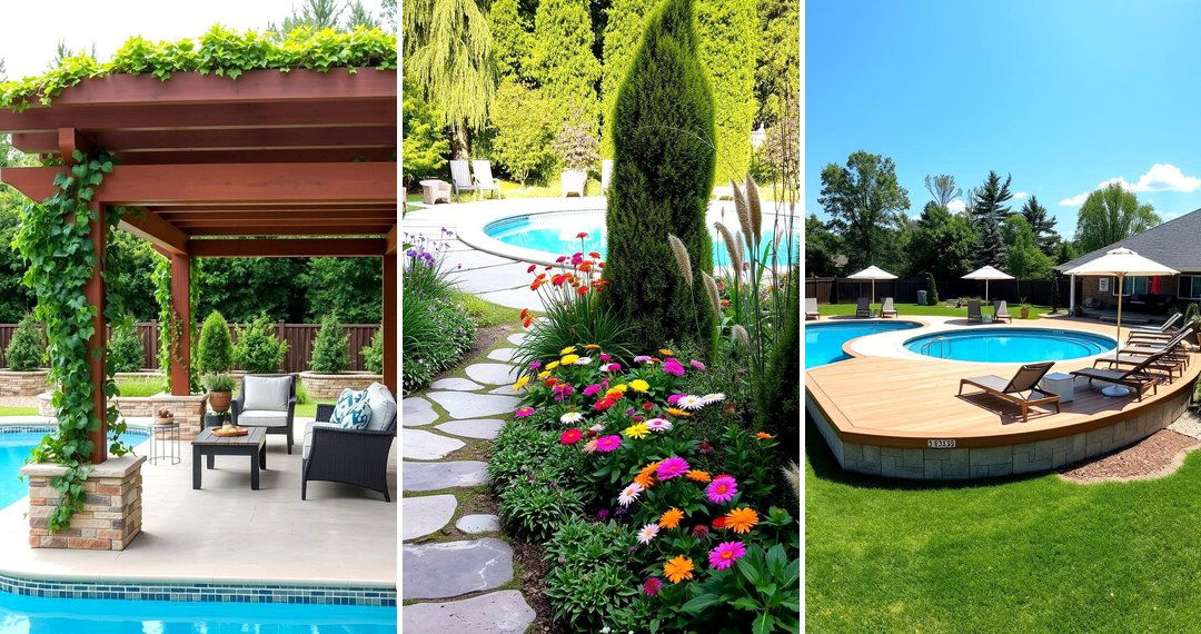 24 Above Ground Pool Ideas to Enhance Your Backyard Oasis