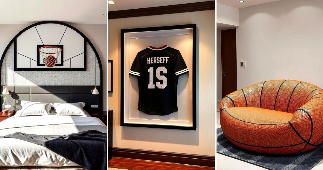 24 basketball room decor ideas