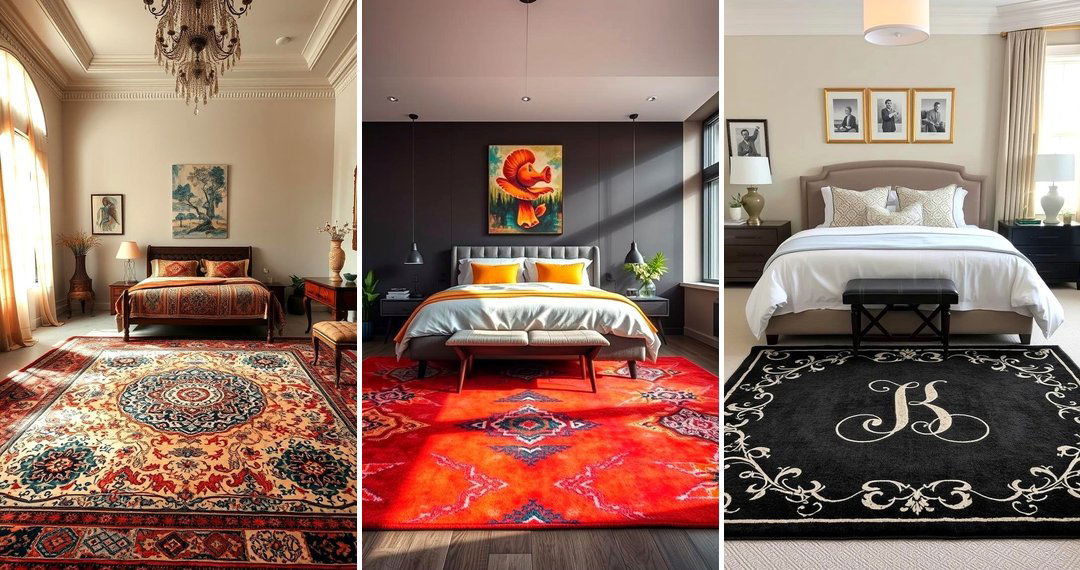 24 Bedroom Rug Ideas to Elevate Style and Comfort