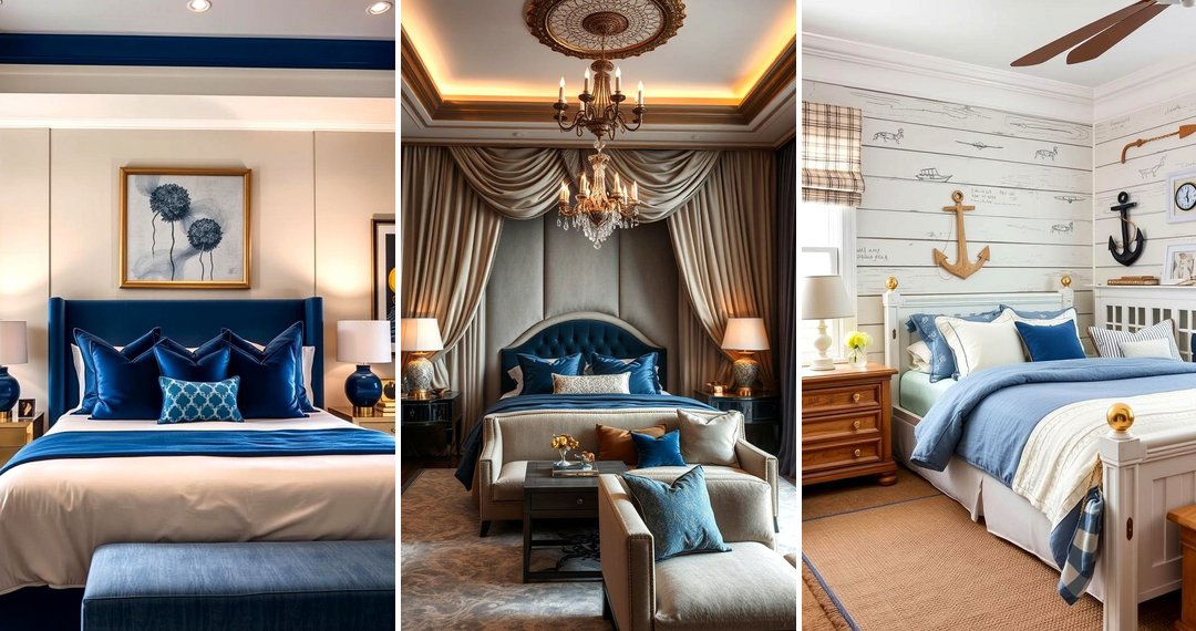 24 Soothing Blue and Beige Bedroom Decor Ideas for Serenity