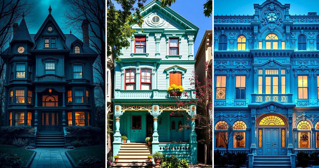24 Blue Victorian House Colors to Enhance Historic Charm