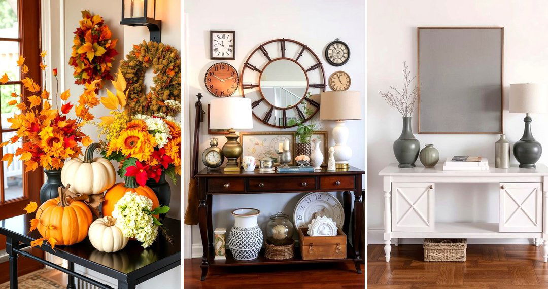 24 entryway table decor ideas