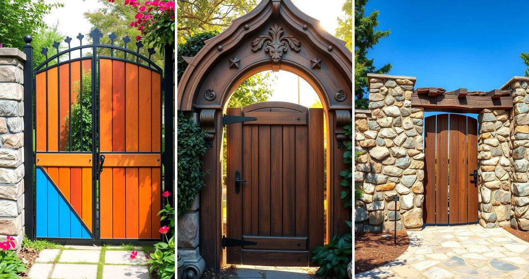 24 Garden Gate Ideas to Elevate Your Outdoor Entrance Design
