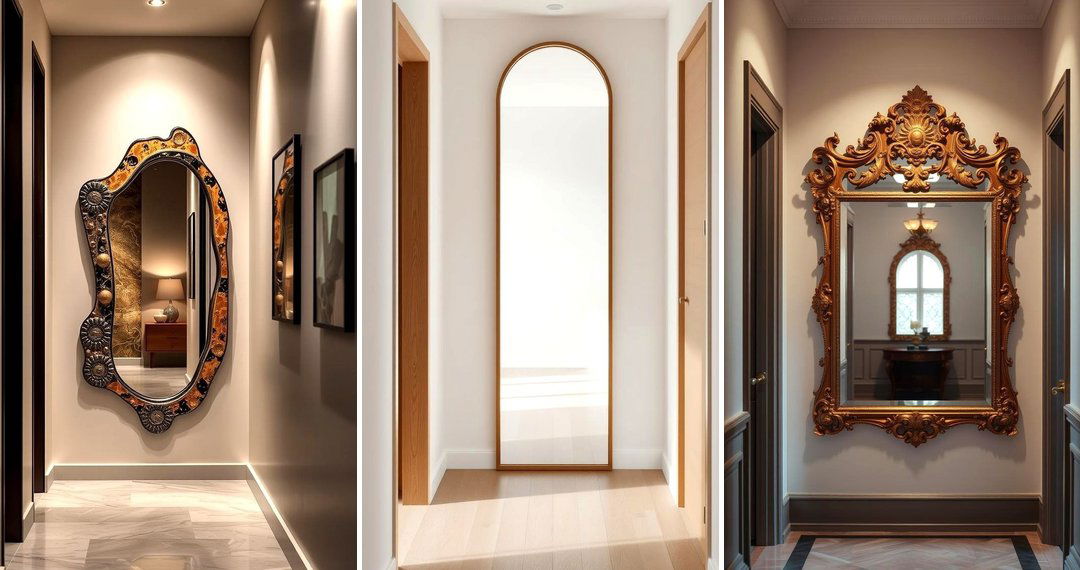 24 Stylish Hallway Mirror Decorating Ideas