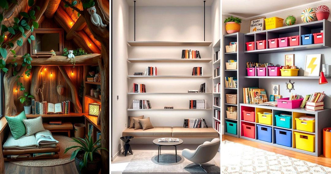 24 kids reading nook ideas