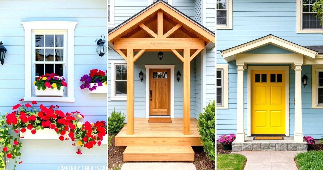 24 Light Blue House Exterior Inspirations & Palettes