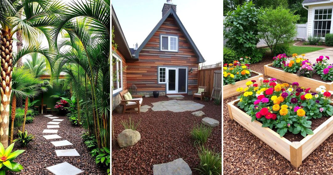 24 Mulch Patio Ideas for Low-Maintenance Outdoor Entertaining