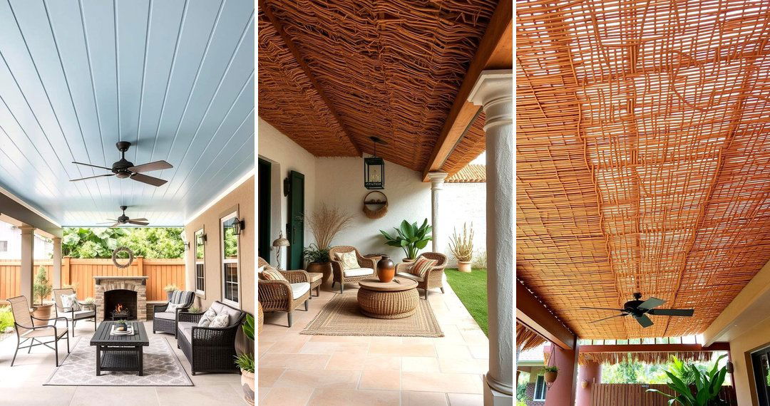 24 Patio Ceiling Ideas to Elevate Your Outdoor Space