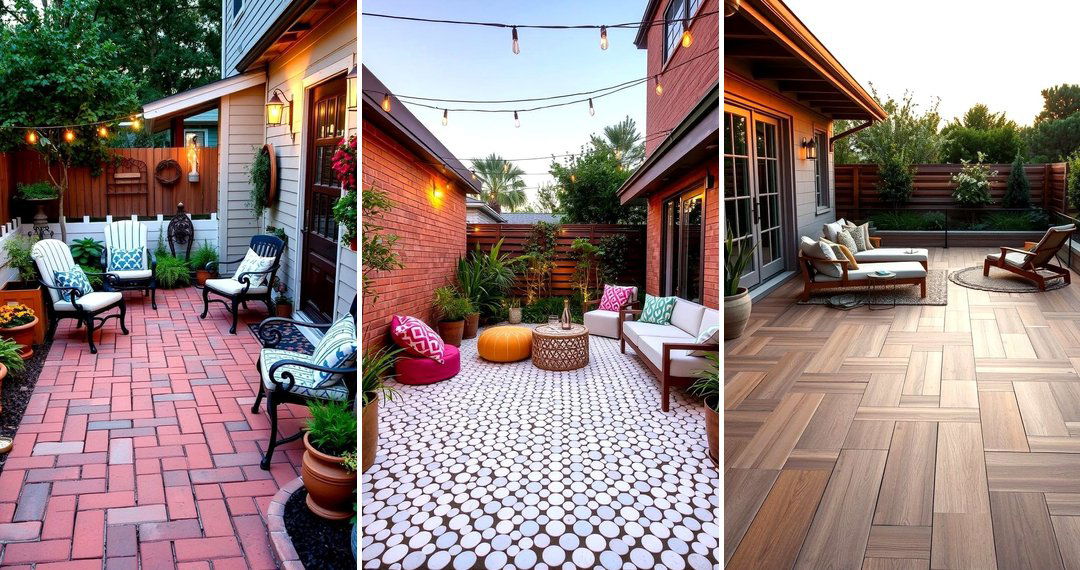 24 Patio Tile Ideas to Elevate Your Outdoor Entertaining Space