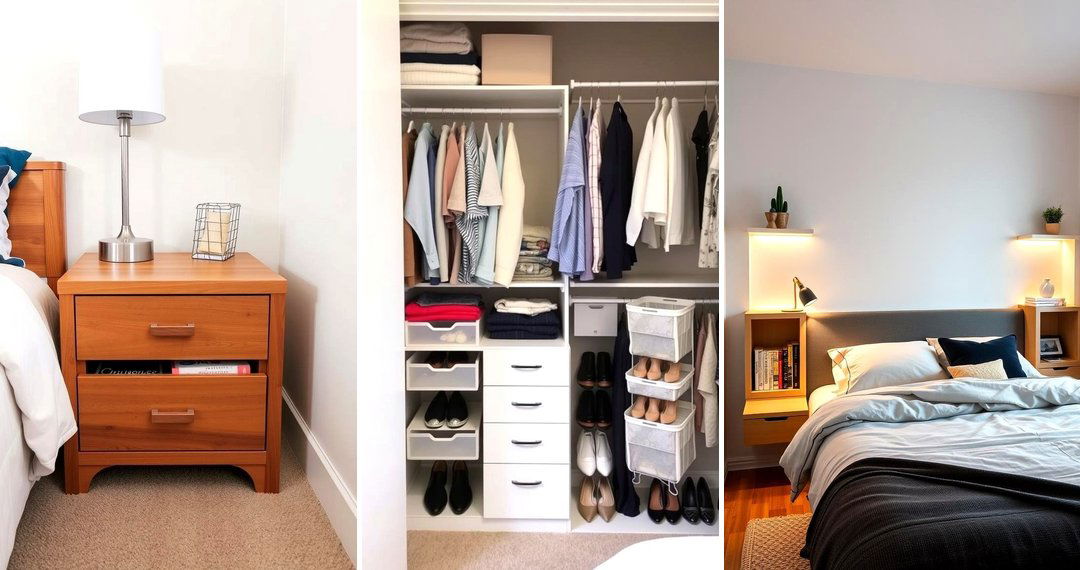 24 Small Bedroom Storage Ideas to Maximize Your Space