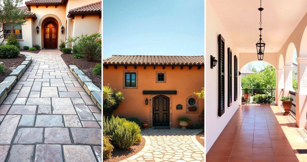 24 Spanish Style Home Exterior Ideas with Mediterranean Flair
