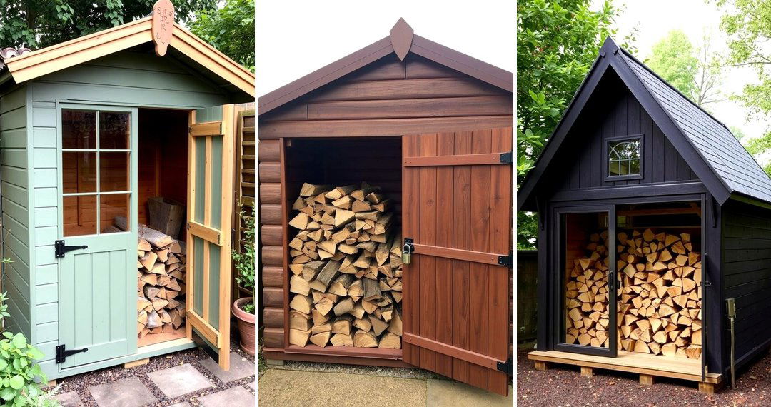 24 Functional & Stylish Wood Shed Ideas for Your Yard