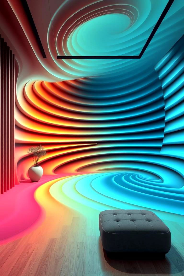 3D Illusion Depth - 24 Wallpaper Ideas