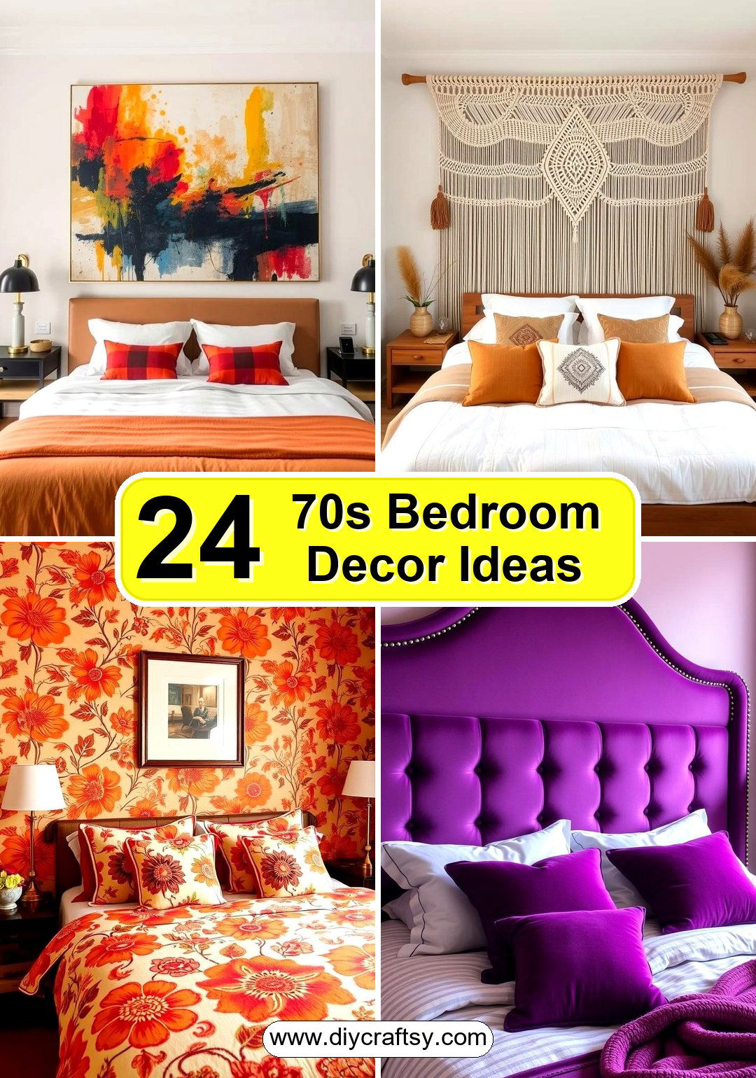 70s Bedroom Decor Ideas