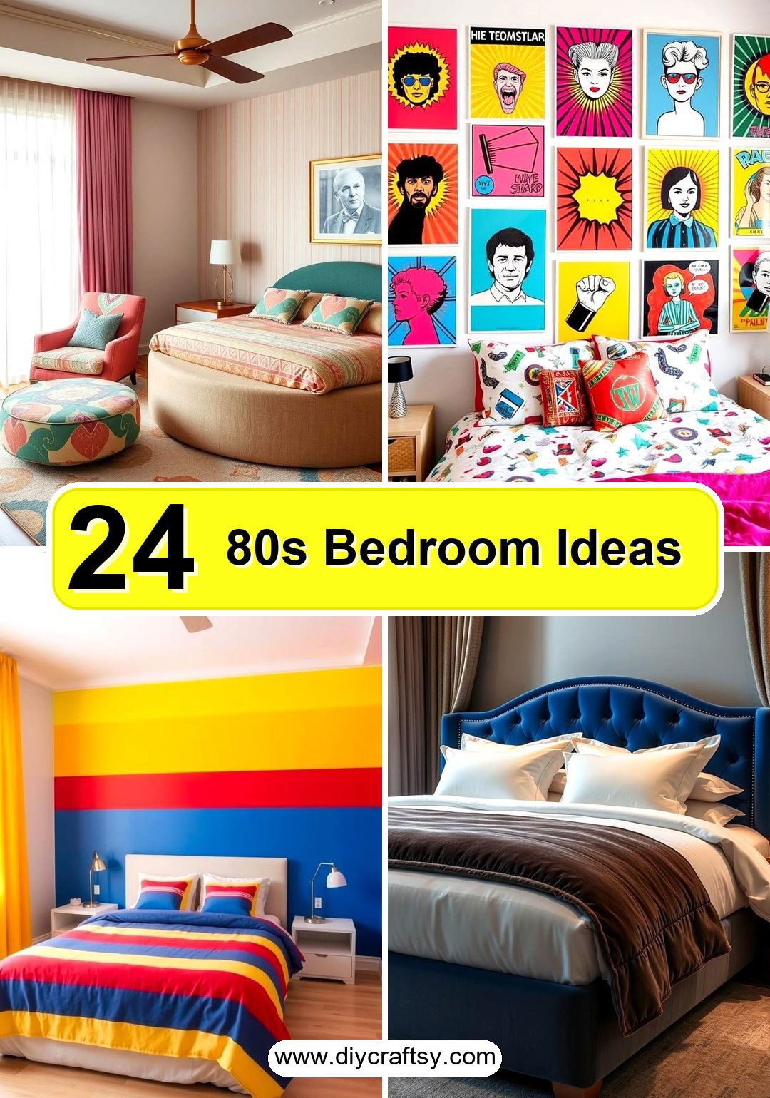 80s Bedroom Ideas