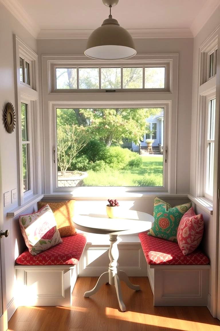 A Breakfast Spot - 24 Small Sunroom Ideas