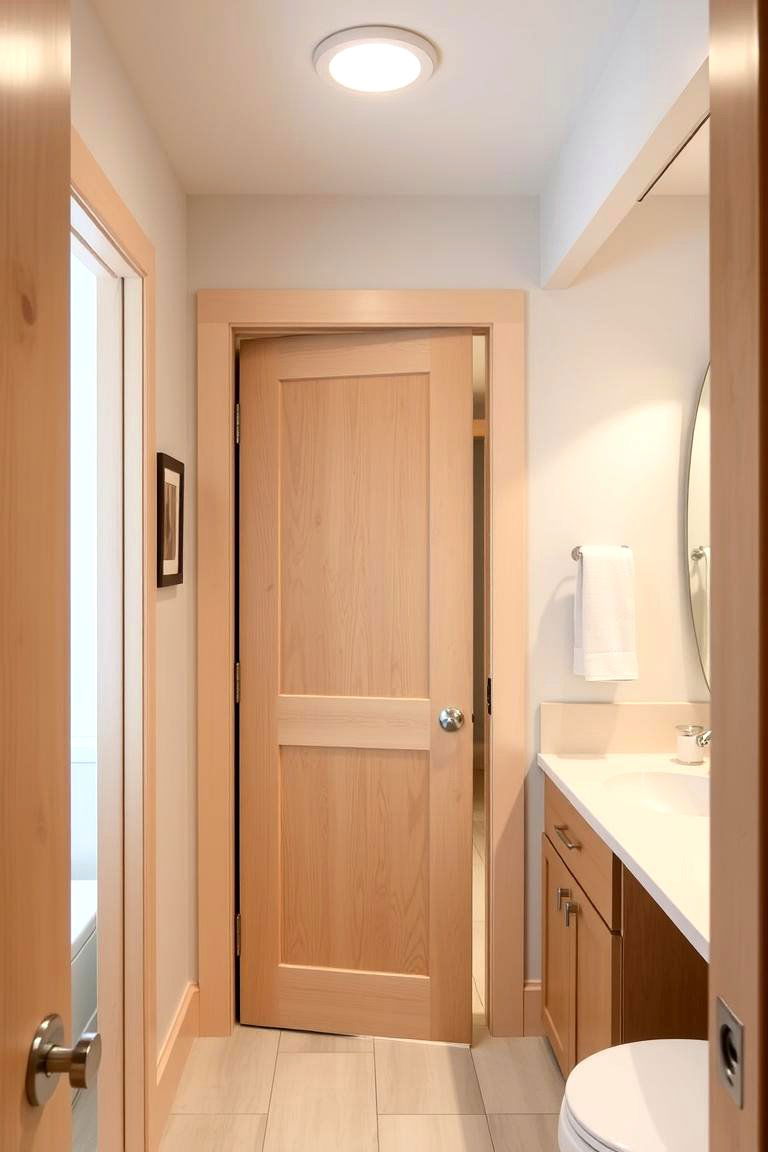 A Central Linen Closet - 24 Jack and Jill Bathroom Ideas