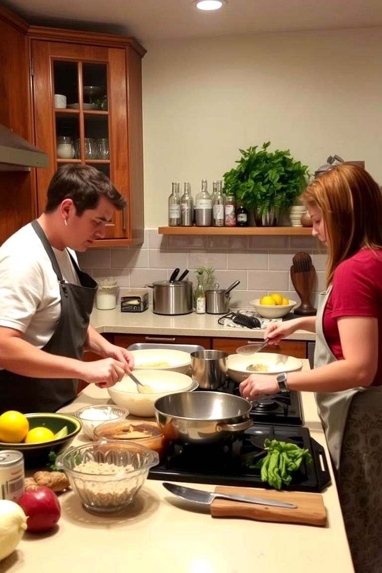 A Couples Cooking Contest - 24 24th Wedding Anniversary Ideas