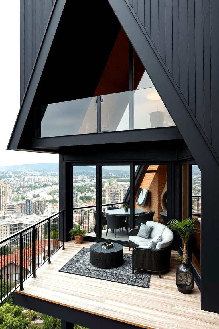 A Cozy Retreat for All Seasons - 24 a Frame House With Balcony