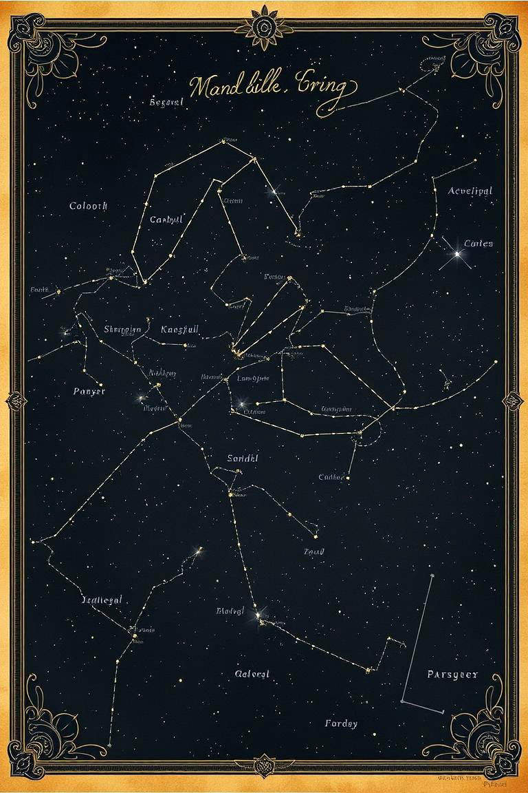 A Custom Star Map - 24 First Wedding Anniversary Gift Ideas